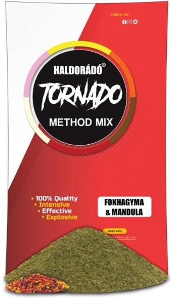 Haldorado method mix tornado 500 g - cesnak mandle