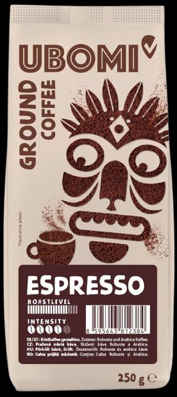 UBOMI Espresso Mletá RFA káva 250 g