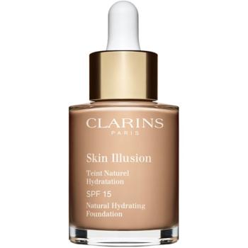 Clarins Skin Illusion Natural Hydrating Foundation rozjasňujúci hydratačný make-up SPF 15 odtieň 108W Sand 30 ml