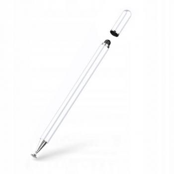 Tech-Protect Charm Stylus pero na tablet, biele/strieborné