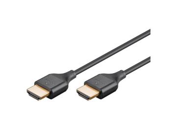 Kábel GOOBAY 75293 HDMI Slim High Speed ​​s Ethernetom 2.0 4K 1m