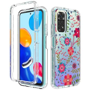 DUAL ART Odolný kryt Xiaomi Redmi Note 11 / Note 11S FLOWERS