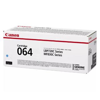 CANON 064 C - originálny toner, azúrový, 5000 strán