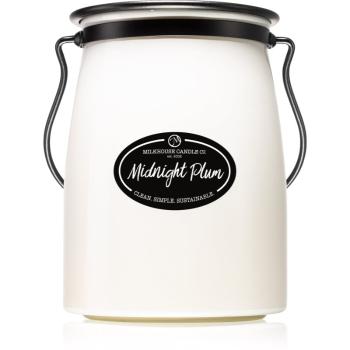 Milkhouse Candle Co. Creamery Midnight Plum vonná sviečka Butter Jar 624 g