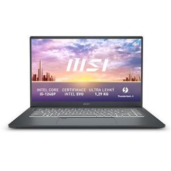 MSI Prestige 14 Evo A12M-095CZ Celokovový (Prestige 14Evo A12M-095CZ) + ZDARMA Myš MSI