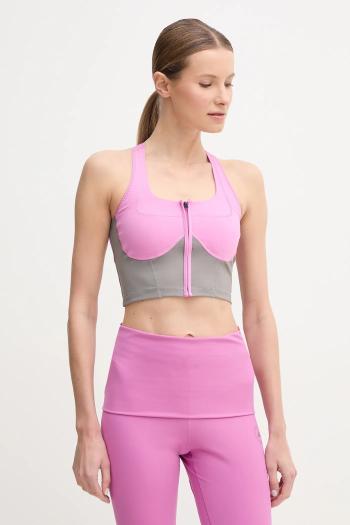 Top adidas by Stella McCartney Two-Tone fialová farba, JP3172