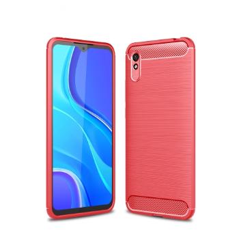 FLEXI TPU Kryt Xiaomi Redmi 9A / 9AT červený