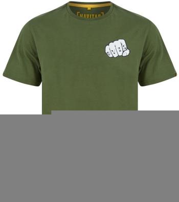 Navitas tričko knuckles tee green - xxl