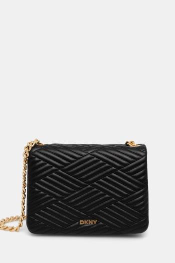 Kožená kabelka Dkny čierna farba, R44EKI06
