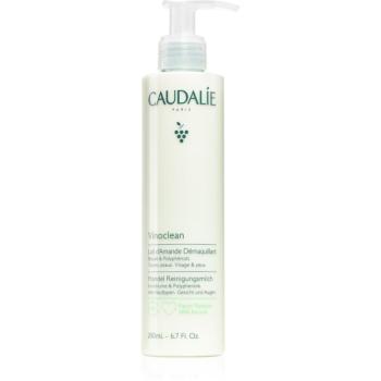 Caudalie Vinoclean odličovacie mlieko na tvár a oči 200 ml