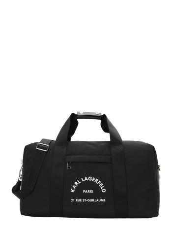 Karl Lagerfeld Weekender 'Rue St-Guillaume'  fekete / fehér