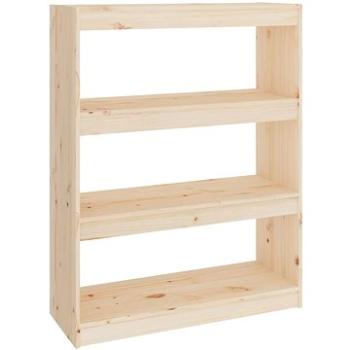 Shumee deliaca stena 80 × 30 × 103,5 cm masívna borovica, 808188