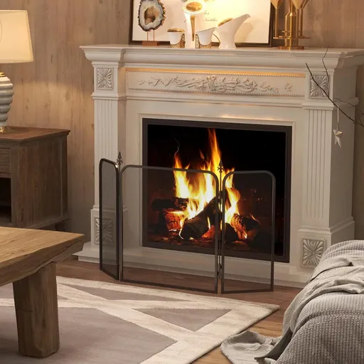 HOMCOM Zábrana ke krbu Arrow