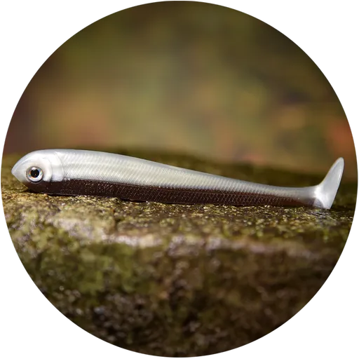 Redbass gumová nástraha ripper swimmer slim brown silver - xl 125 mm