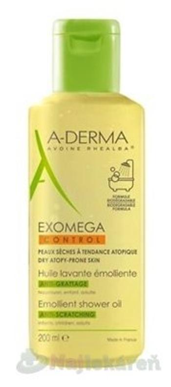 A-Derma Exomega Control Huile Lavante Émolliente zlváčňujúci sprchovací olej 200 ml