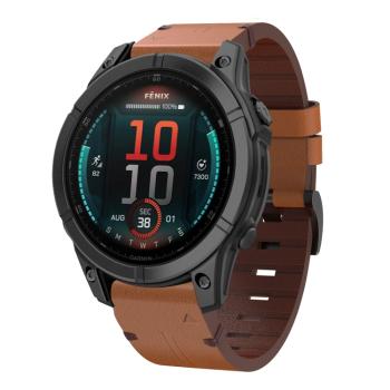 SYNTHETIC Remienok pre Garmin Fenix 8 47mm tmavohnedý