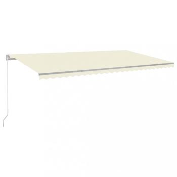 Ručne zaťahovacia markíza s LED svetlom 600x300 cm Dekorhome