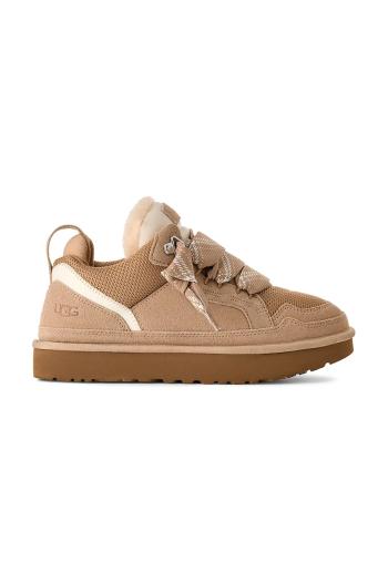 Tenisky UGG Lowmel béžová farba, 1144032-SAN