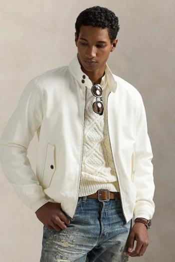 Bunda Polo Ralph Lauren biela farba, prechodná, 710970569