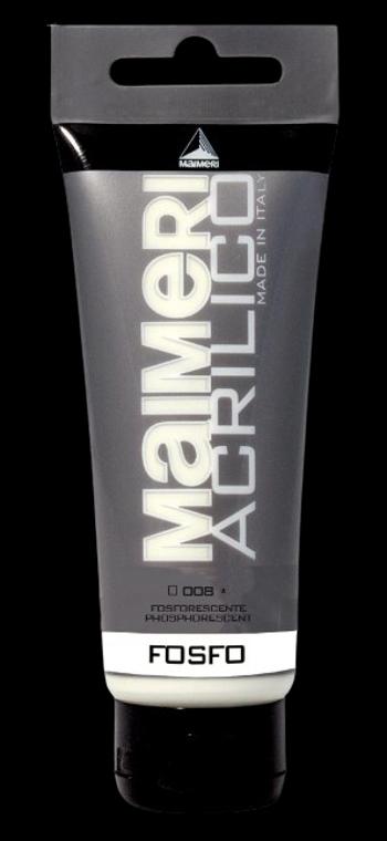 MAIMERI ACRILICO - Akrylové farby 008 - glow in the dark, 0,2 L