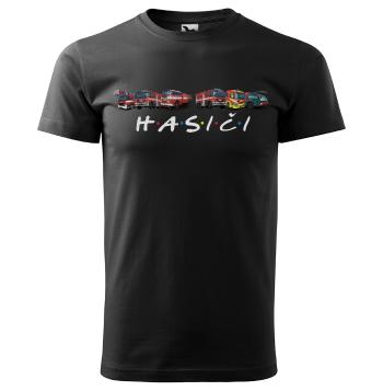 Tričko Hasiči (Veľkosť: S, Typ: pre mužov, Farba tričká: Čierna)