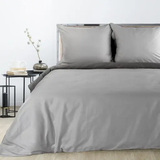 ArtFir Obliečky na dvojlôžko DINA | sivá 160 x 200 cm