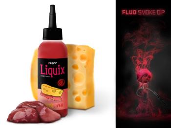 Delphin fluo dip d snax liquix 100 ml - syr pečeň