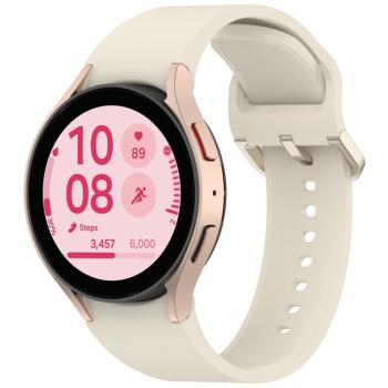 SILICONE Vymeniteľný remienok Samsung Galaxy Watch FE bežový