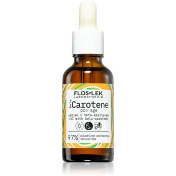 FlosLek Laboratorium Beta Carotene vyživujúce olejové sérum pre spevnenie pleti 30 ml