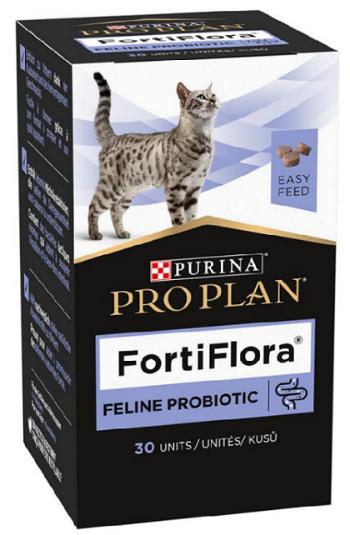 Purina VD Feline FortiFlora probiotické žuvacie tablety pre mačky 30tbl