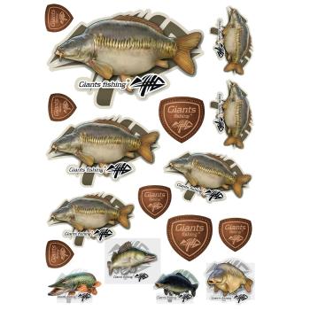 Giants fishing mix nálepok kapor riadkáč 10 ks