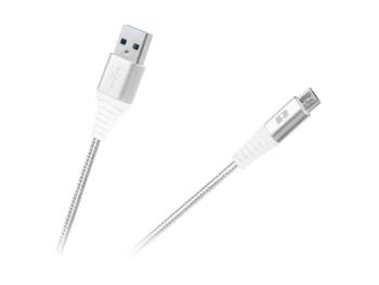 Kábel REBEL RB-6000-050-W USB/Micro USB 0,5m White