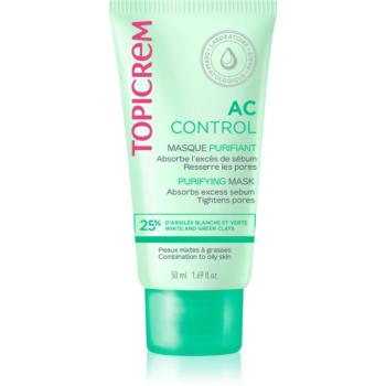 Topicrem AC Purifying Mask hĺbkovo čistiaca maska pre mastnú a zmiešanú pleť 50 ml