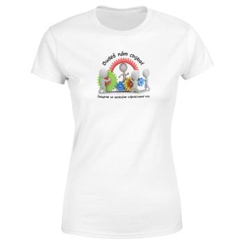 Tričko Odpracované roky (Veľkosť: 2XL, Typ: pre ženy, Farba tričká: Biela)