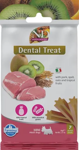 Farmina ND Tropical Selection Pork Adult Mini maškrta pre psy 60g