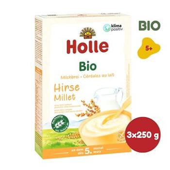 HOLLE BIO Prosová Mliečna kaša 3 ks (7640104950165)