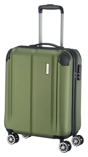 Kufor do lietadla 55x40x20 Travelite City 4w S Green