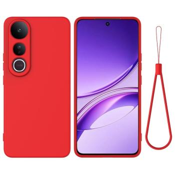 RUBBER Ochranný obal pre Vivo V50 Lite červený