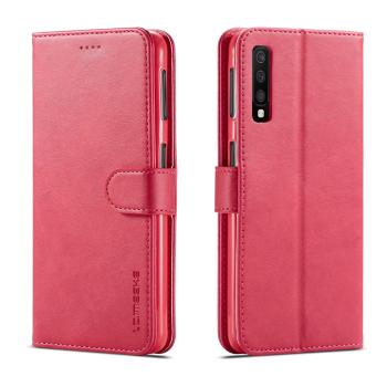 IMEEKE Peňaženkový obal pre Samsung Galaxy A7 2018 (A750) ružový