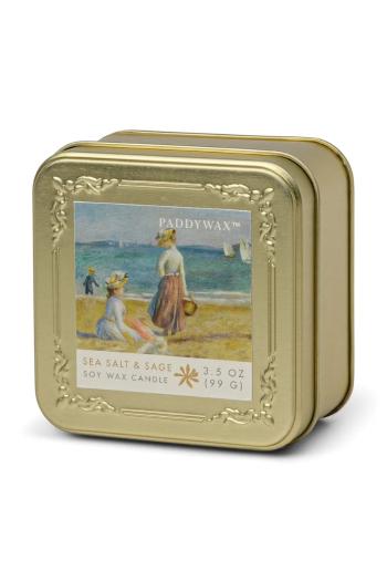 Vonná sójová sviečka Paddywax Impressionist, Renoir ' Figures on the Beach' 99 g viac farieb