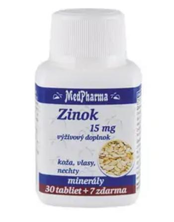MedPharma ZINOK 15MG 30 + 7 tabliet