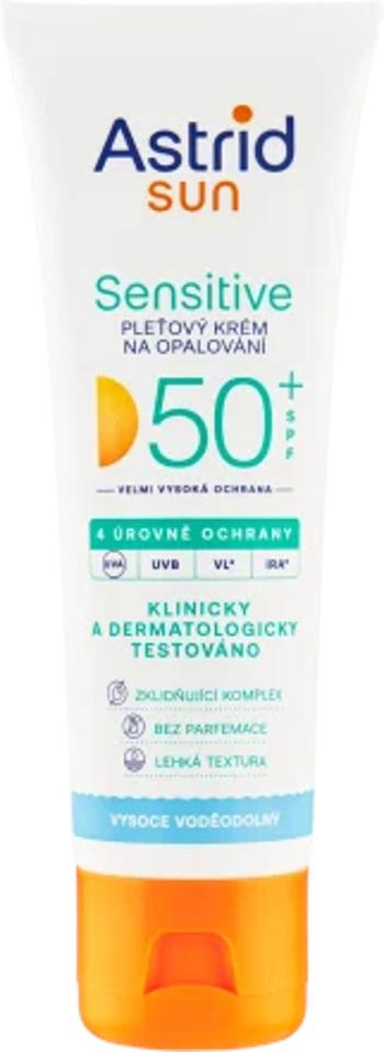Astrid Pleťový krém na opaľovanie Sensitive SPF 50+ 50 ml