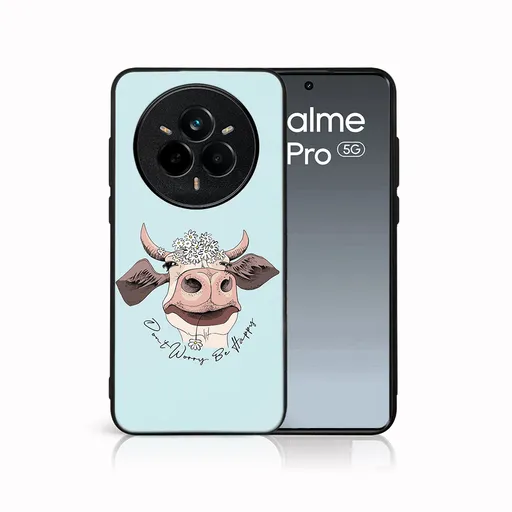 MY ART Ochranný kryt pre Realme 14 Pro+ 5G HAPPY COW (181)