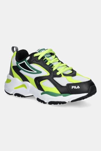 Detské tenisky Fila CR-CW02 RAY TRACER zelená farba, FFK0042