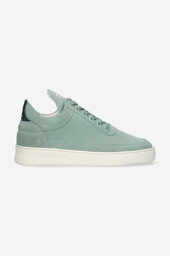 Semišové tenisky Filling Pieces Low Top Suede zelená farba, 10122792080