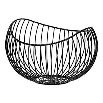 Coș metalic decorativ Elegant, 24 x 15 x 21 cm