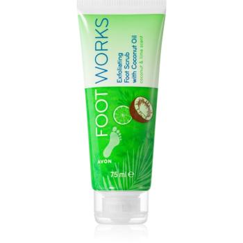 Avon Foot Works Coconut Oil peeling na nohy 75 ml