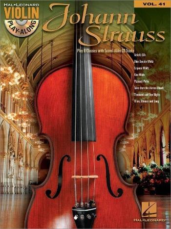 Hal Leonard Violin Play-Along Volume 41: Johann Strauss, Jr. Noty