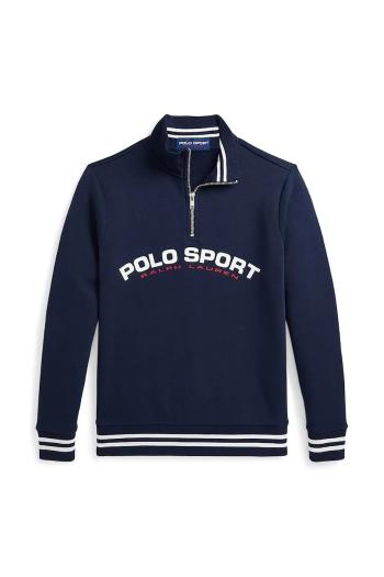 Detská mikina Polo Ralph Lauren tmavomodrá farba, 323969024001