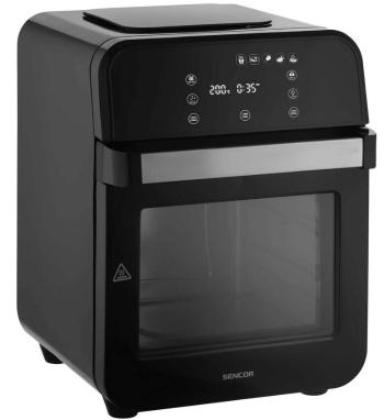 Sencor SFR 5510BK Forrólevegős Fritőz 12l, Fekete